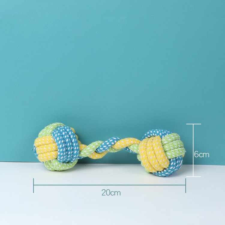 Durable Dog Toy: Knotted Rope Tug for Interactive Play