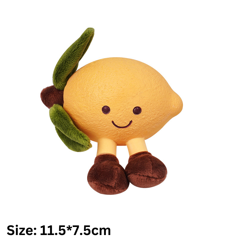 Interactive Fruity Latex Plush Dog Toy for Endless Fun