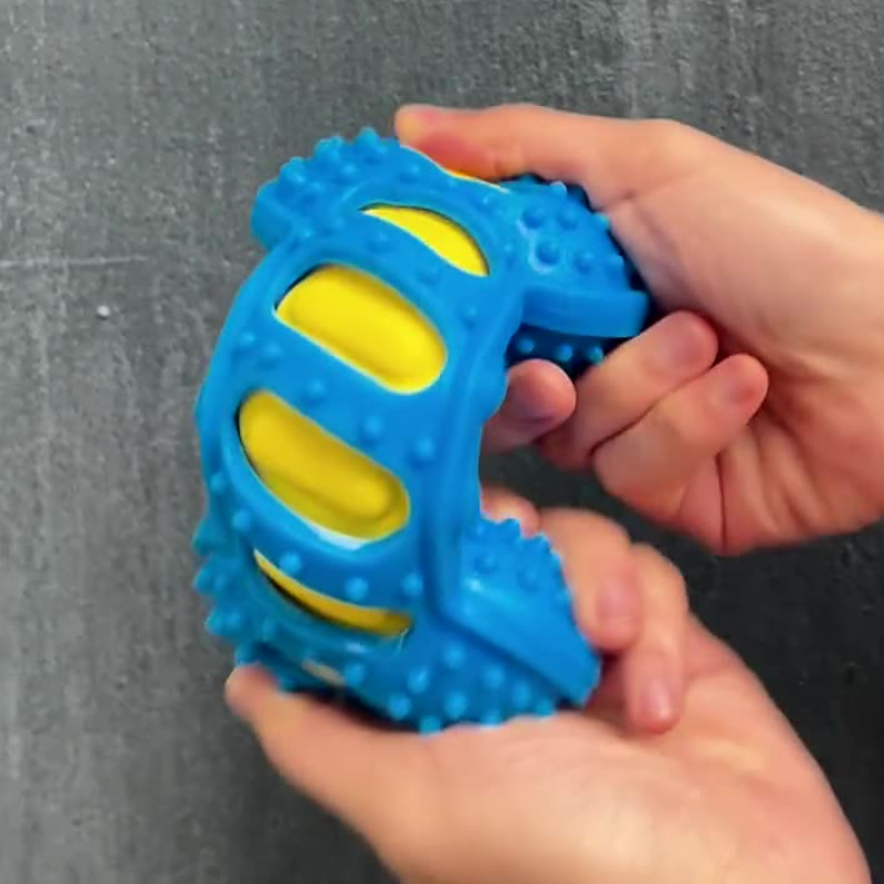 Durable Bone-Shaped Dog Toy for Chew-Resistant Fun