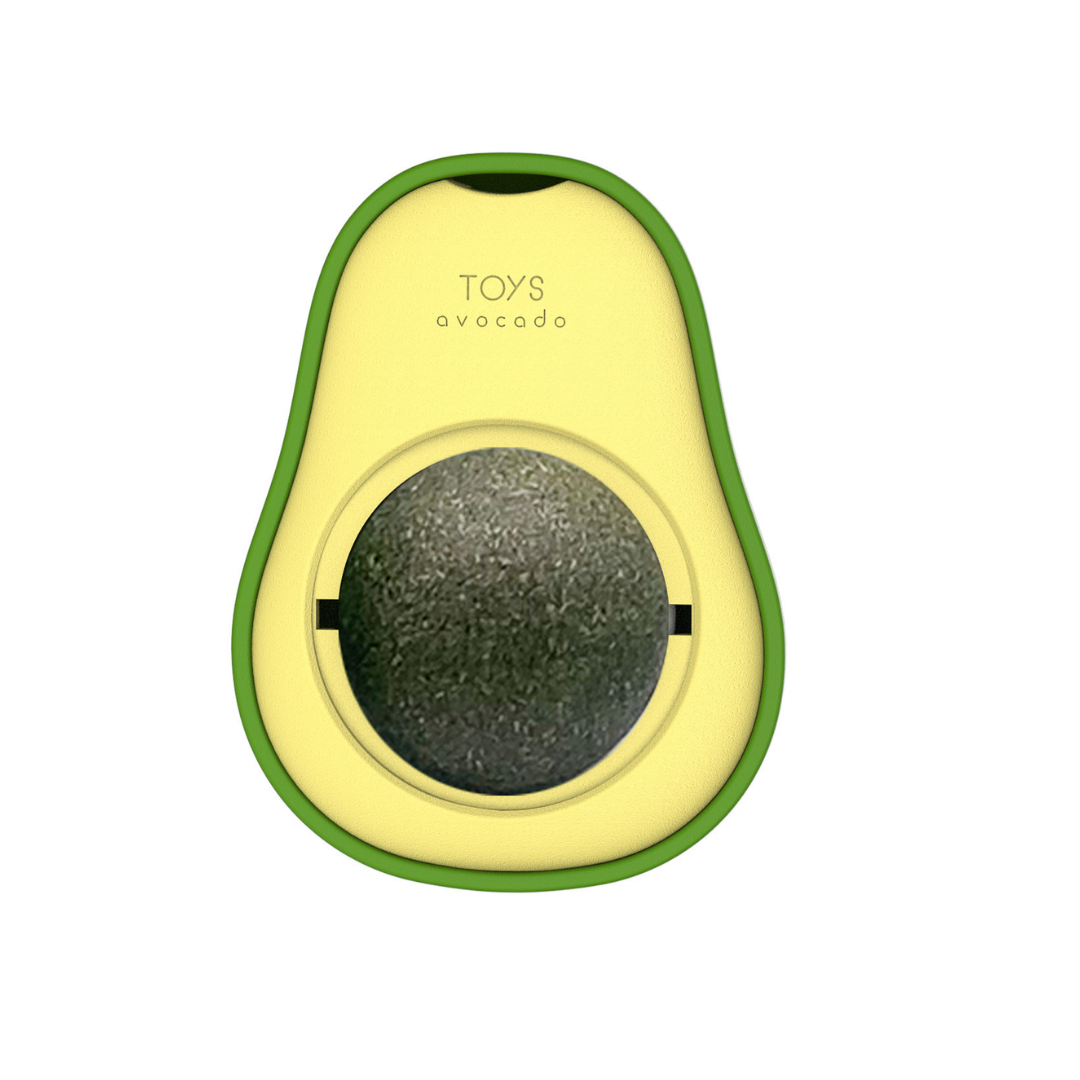 Interactive Avocado Cat Toys with Catnip for Fun Playtime