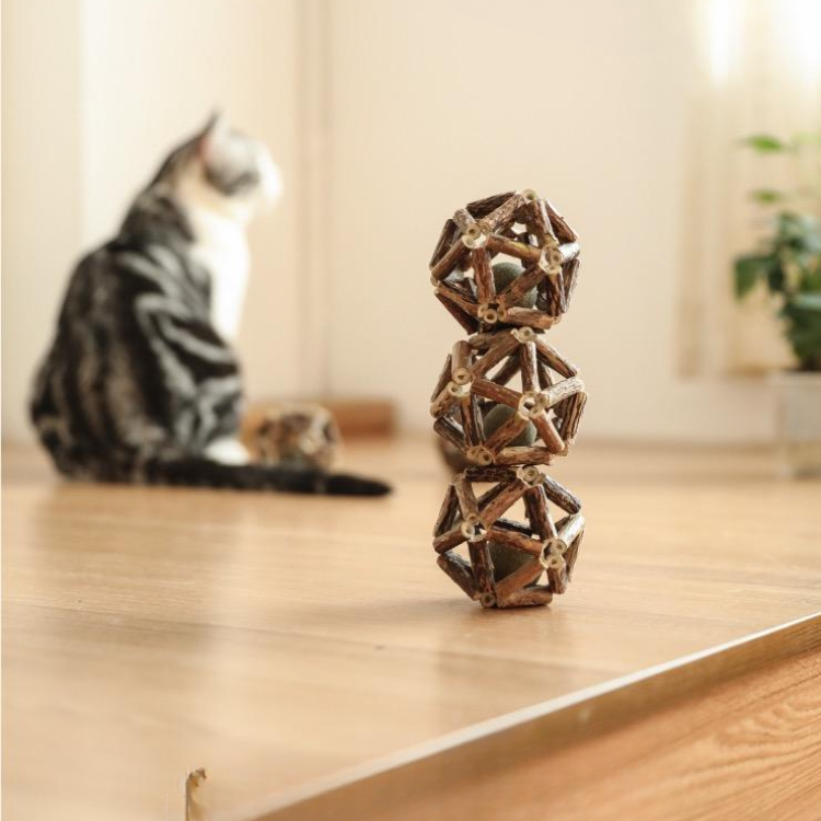 Durable Natural Catnip Toys for Chewing Fun