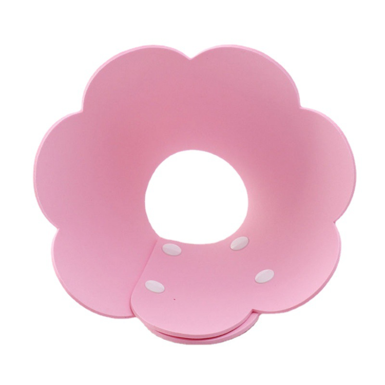 Flower Plush Anti-Licking Collar - Soft & Comfortable Pet Accessory