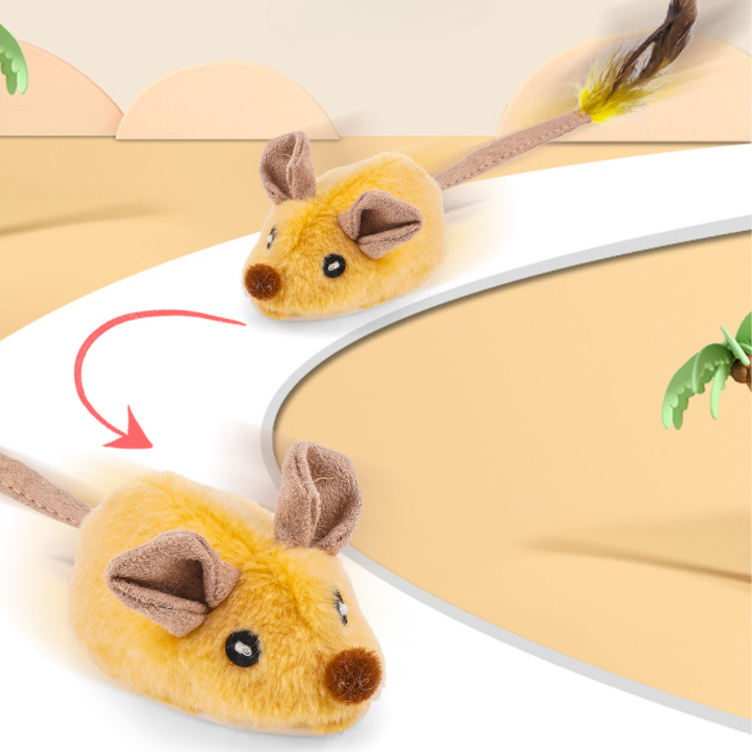 Interactive Cat Toy: Fun Rolling Electric Mouse for Cats