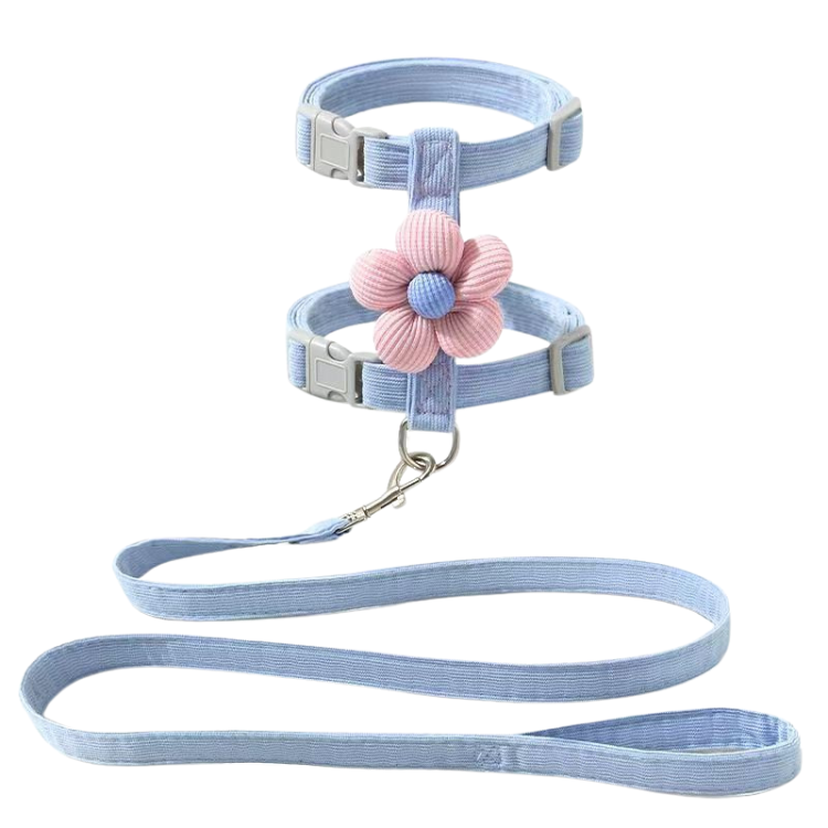 Adjustable Escape-Proof Cat Leash Collar for Safe Walks