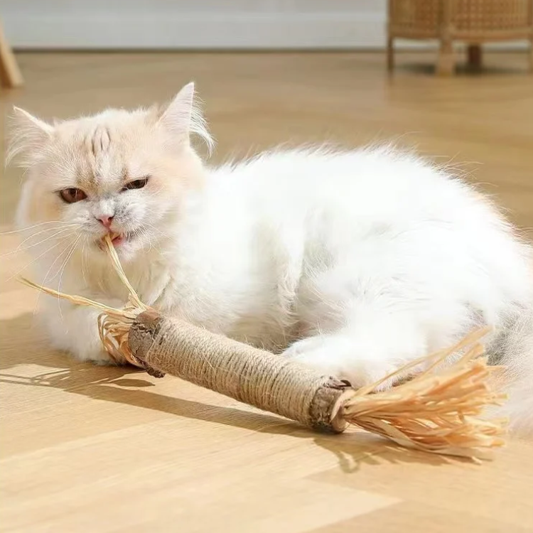 Durable Catnip Stick Toys for Interactive Cat Play