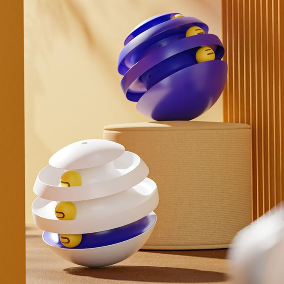 Interactive Cat Toy: Engaging Tumbler Ball for Fun Playtime