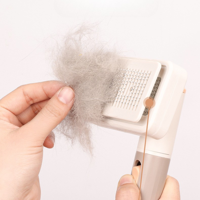3-in-1 Pet Grooming Tool: Detangle & Remove Hair Easily