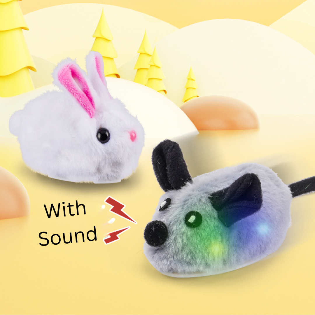 Interactive Cat Toy: Fun Rolling Electric Mouse for Cats