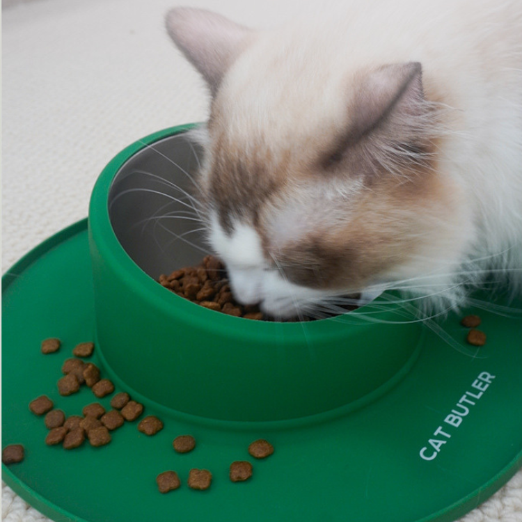 Durable Anti-Flip Silicone Pet Feeding Bowl for Mess-Free Meals