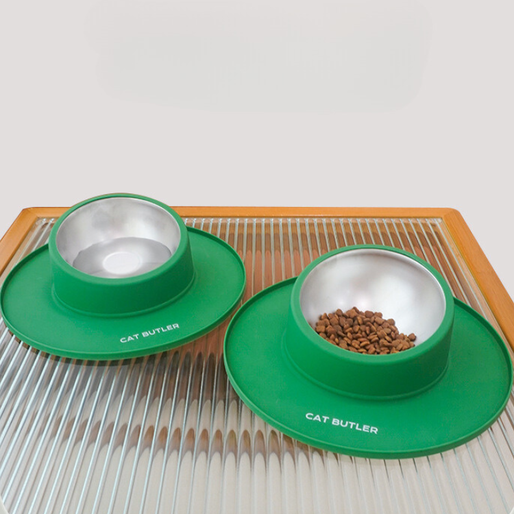 Durable Anti-Flip Silicone Pet Feeding Bowl for Mess-Free Meals