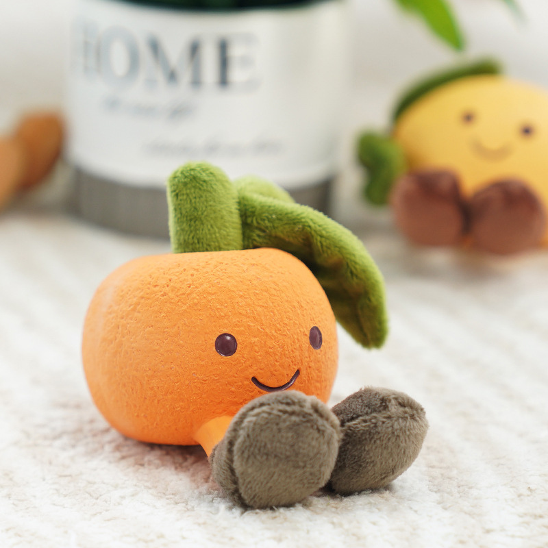 Interactive Fruity Latex Plush Dog Toy for Endless Fun