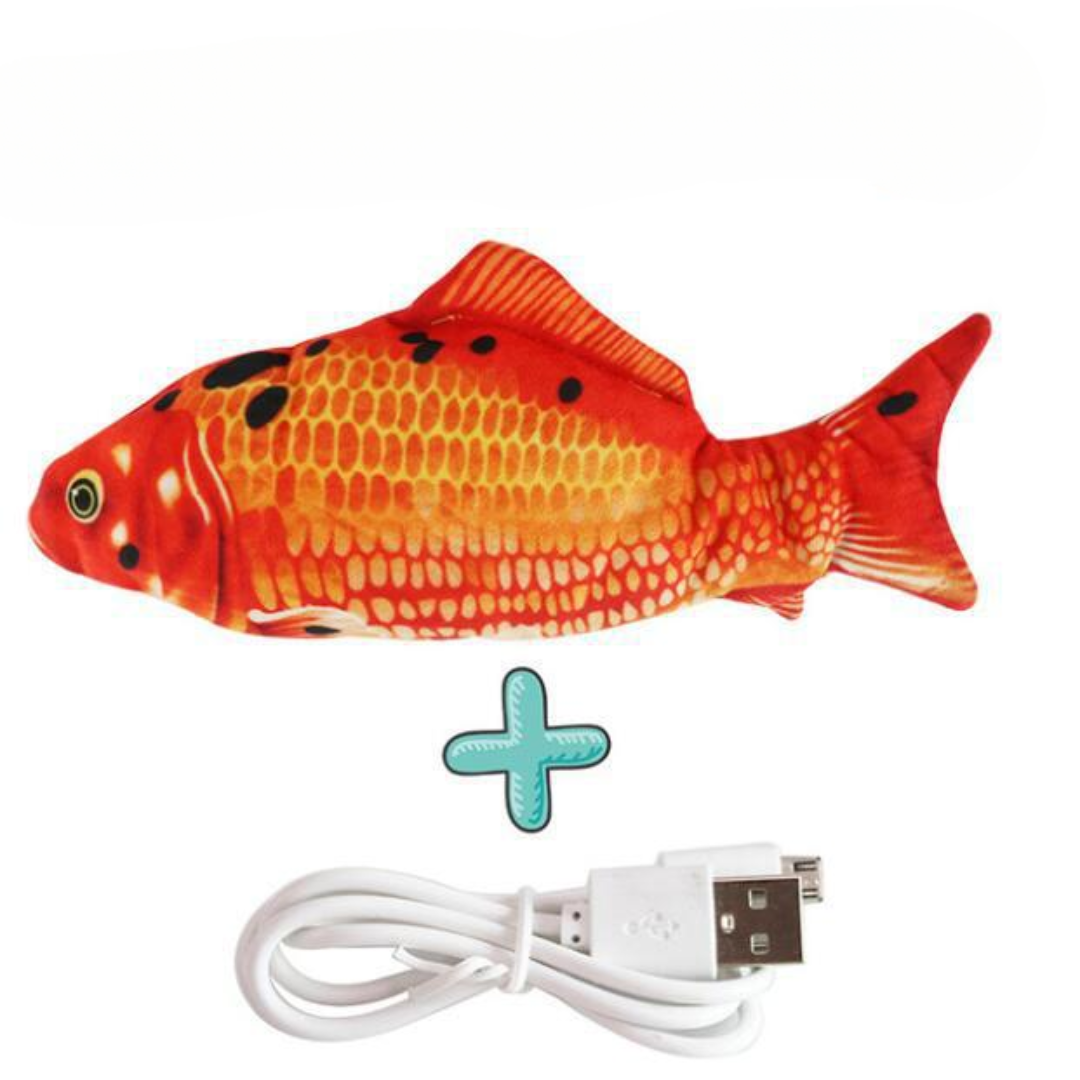 Interactive Floppy Fish Dog Toy - Fun & Durable Playtime!