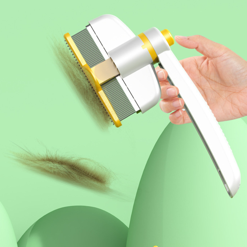 Pet Grooming Tool: Effective Hair & Flea Removal Comb