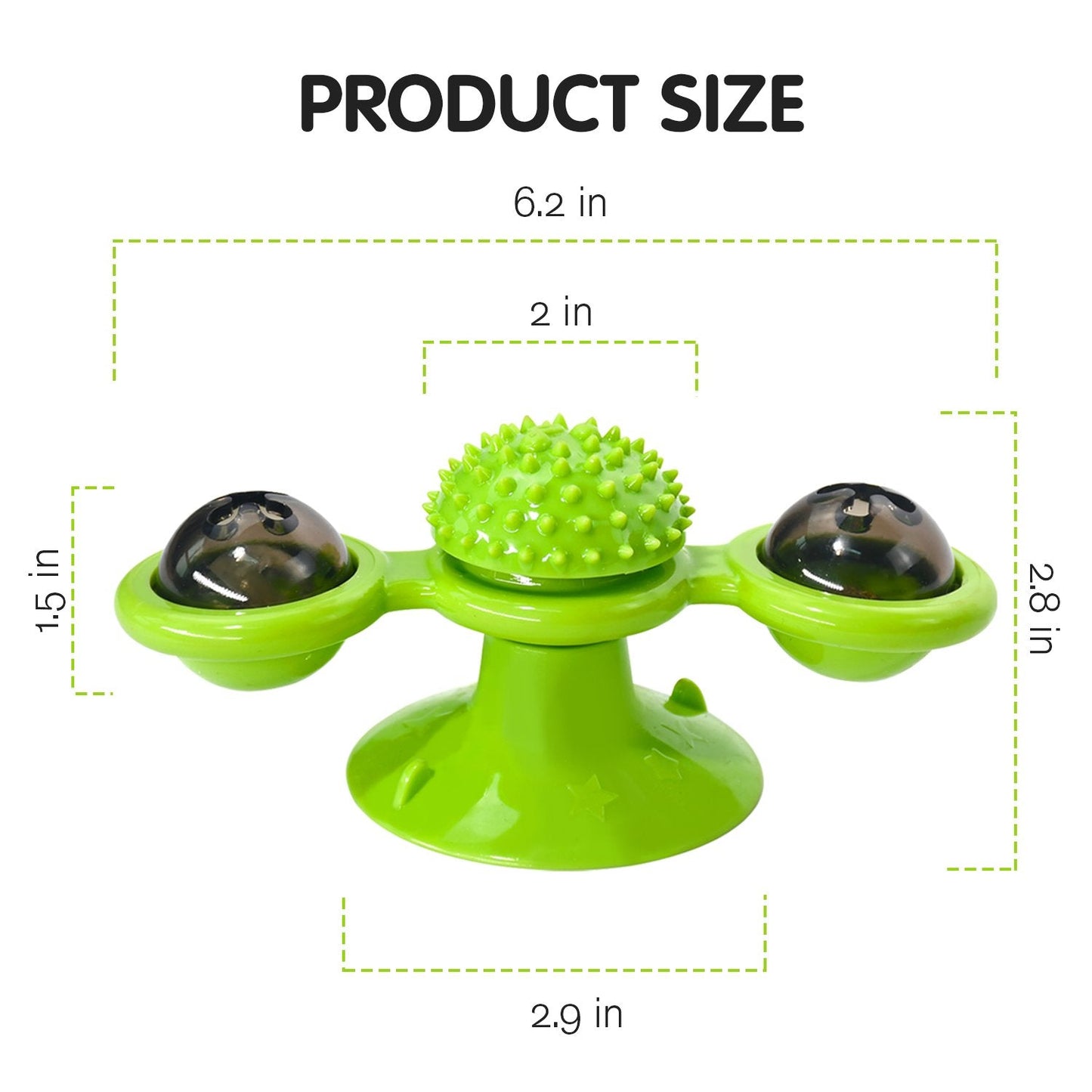 Interactive Windmill Cat Toy for Endless Fun and Play