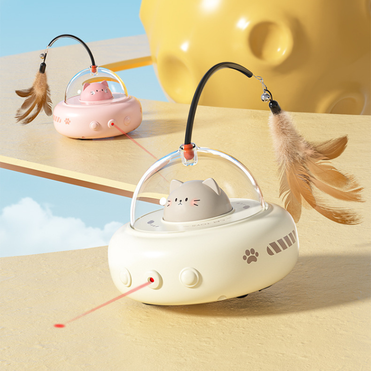 Interactive Electric Feather Cat Toy for Endless Fun