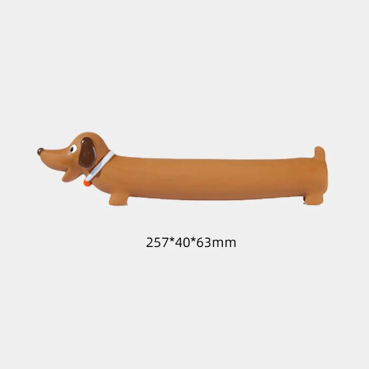 Durable Dachshund Dog Toy with Squeaker - Fun for Playtime!