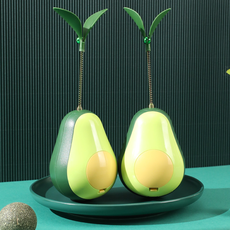 Interactive Avocado Cat Toy with Catnip for Endless Fun