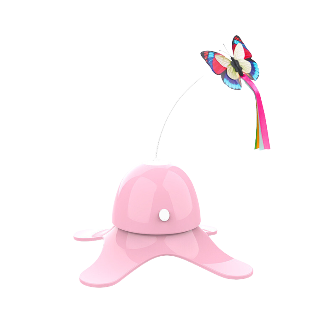 Interactive Electric Butterfly Cat Toy for Endless Fun