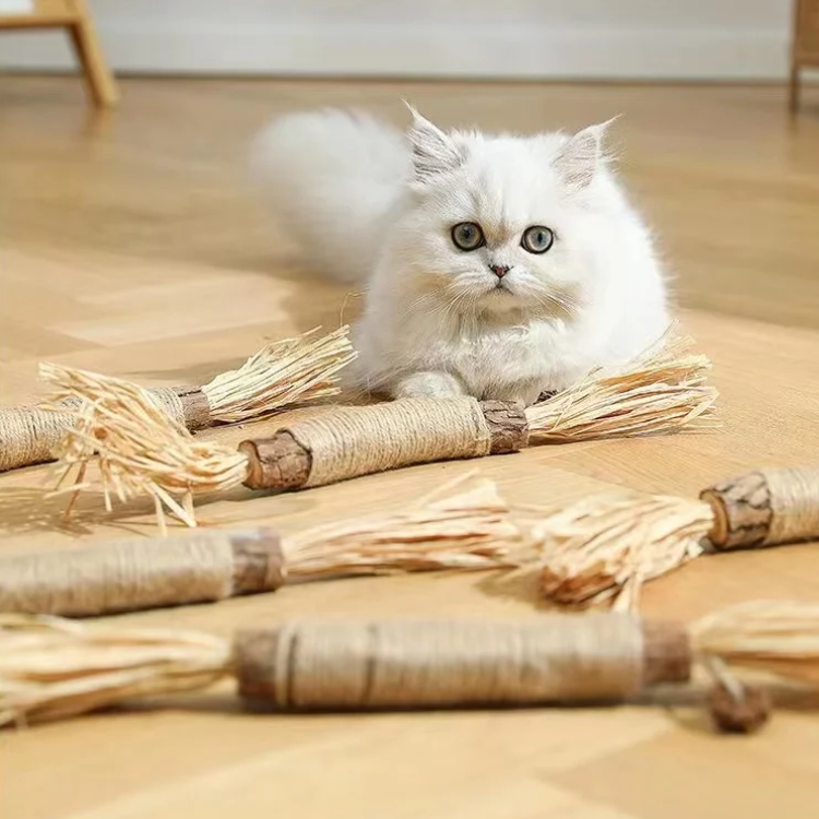 Durable Catnip Stick Toys for Interactive Cat Play