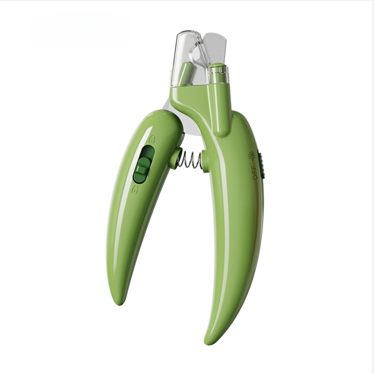 LED Pet Grooming Tool: Safe Dog & Cat Nail Clipper