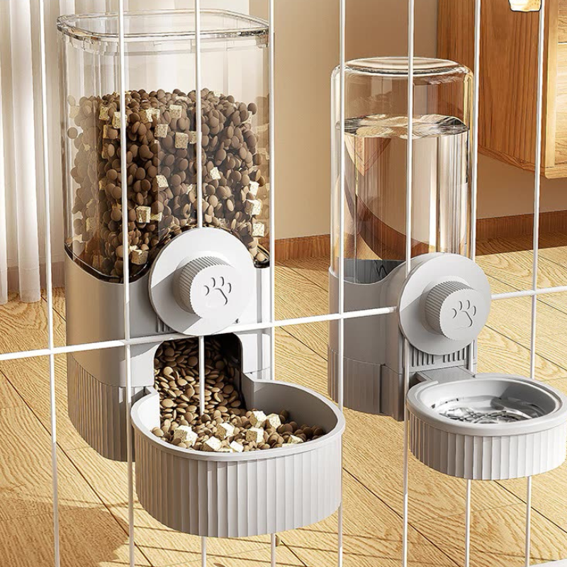 Smart Pet Feeder & Water Dispenser: Hassle-Free Feeding!