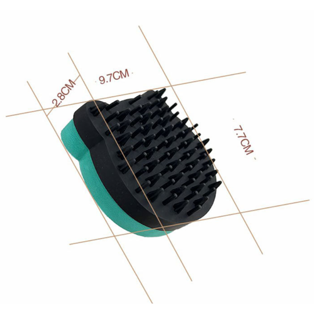 Pet Grooming Tool: Silicone Brush for Easy Hair Removal