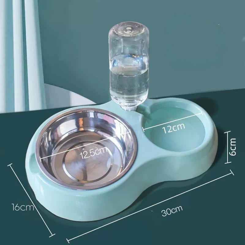 Durable Cat & Dog Feeding Bowl Set - Easy Clean Design