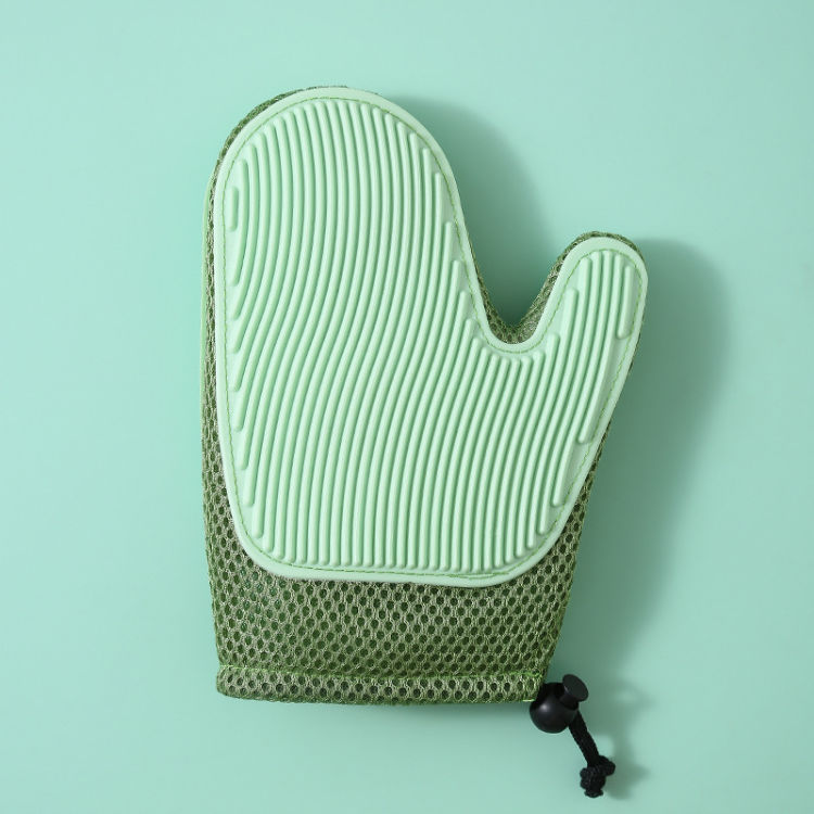 Pet Grooming Tool: Interactive Brush Gloves for Cats & Dogs