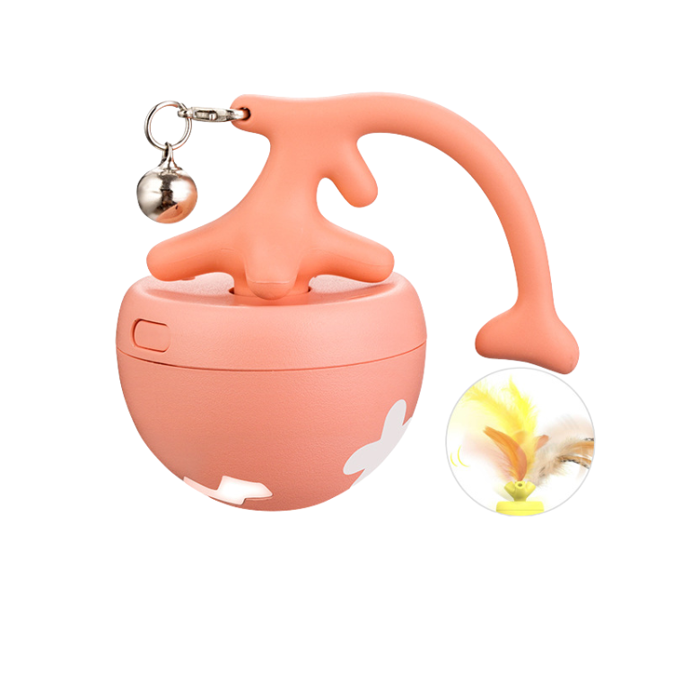 Interactive Self-Rolling Cat Toy for Engaging Playtime