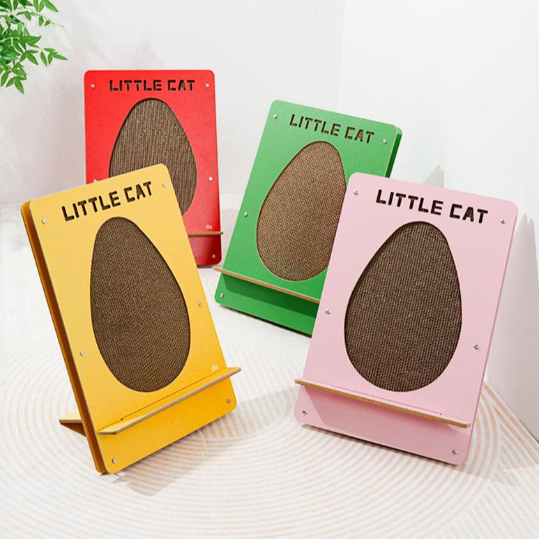 Durable Cat Scratching Board - Fun Corrugated Paper Scratcher