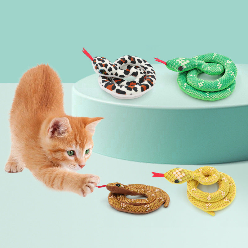 Interactive Crinkle Snake Toy for Dogs and Cats