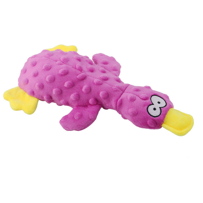 Interactive Squeaky Plush Duck Dog Toy for Endless Fun