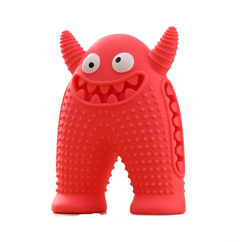 Durable Dog Toy: Fun Monster Sound Chew for Teething