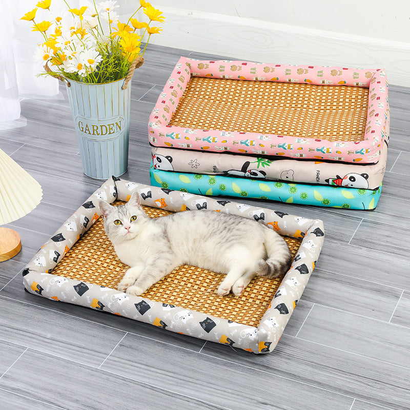 Cooling Pet Mat for Cats & Dogs - Summer Comfort Solution