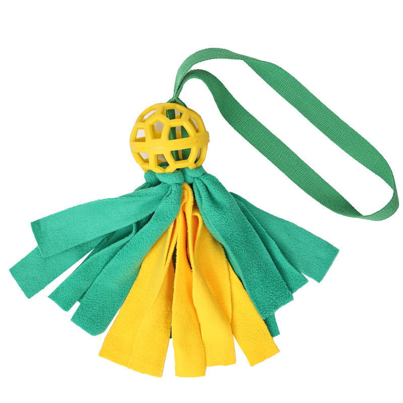 Interactive Dog Toy: Leaking Food Sound Ball for Fun Play