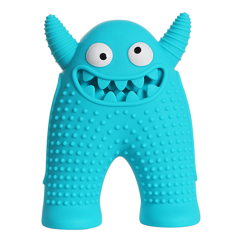 Durable Dog Toy: Fun Monster Sound Chew for Teething