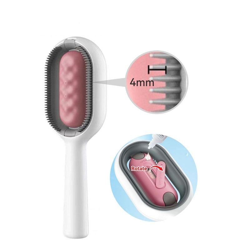 Effortless Pet Grooming Tool: Cat Hair Remover Brush