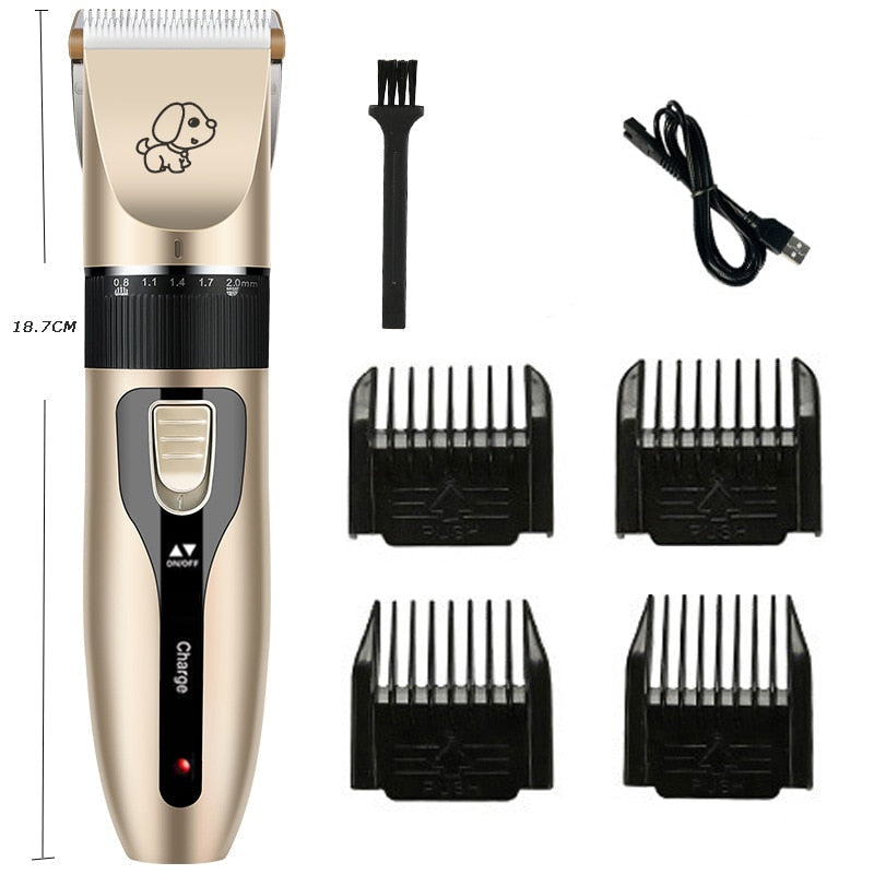 Quiet Pet Grooming Tool for Stress-Free Grooming Sessions