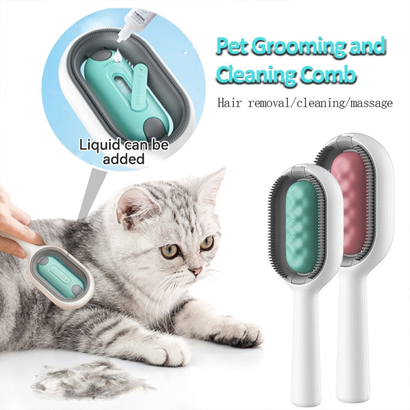 Effortless Pet Grooming Tool: Cat Hair Remover Brush
