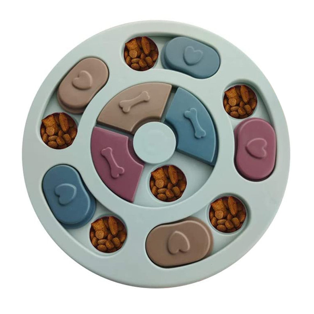 Interactive Dog Toy Puzzle Feeder for IQ Training Fun