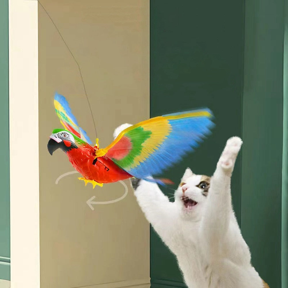Interactive Cat Toy: Fun Simulation Bird for Engaging Play