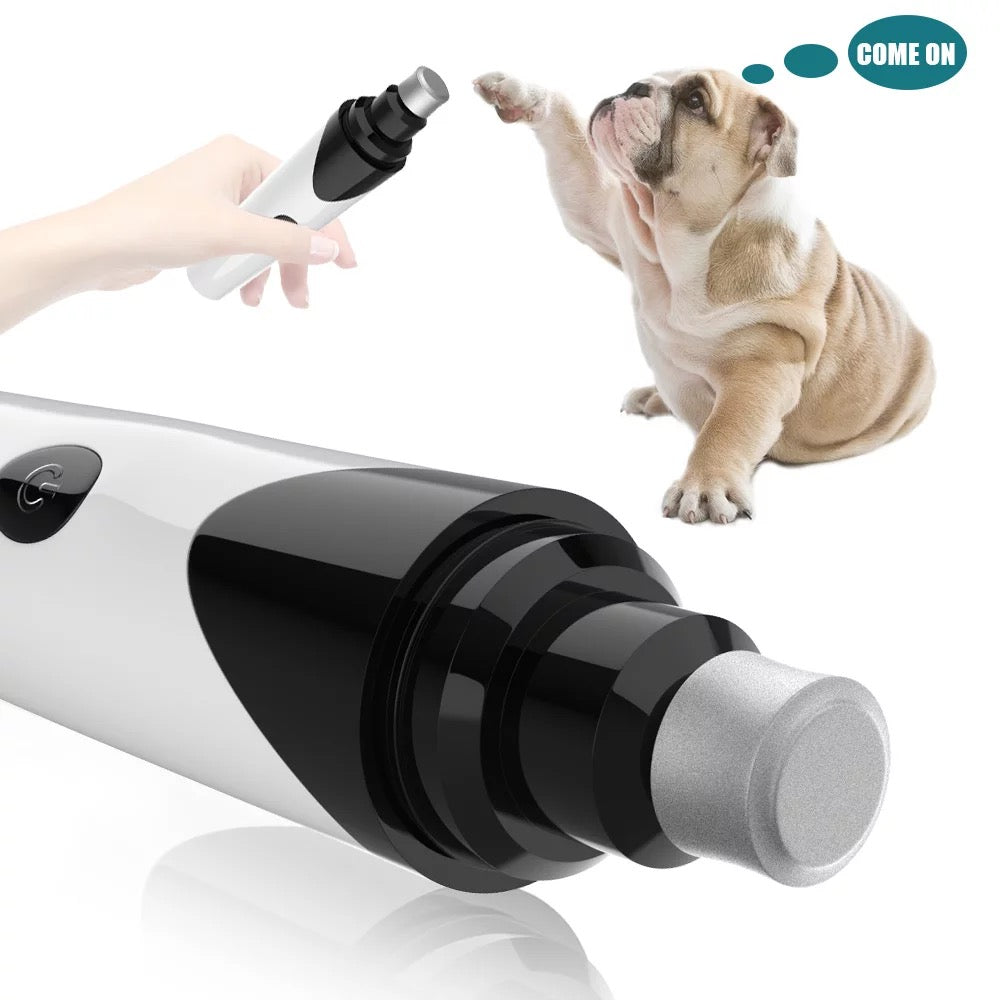 Quiet Pet Nail Grinder - Safe & Painless Grooming Tool