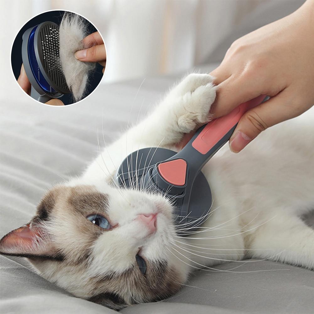 Pet Grooming Tool: Effective Hair Remover Slicker Brush
