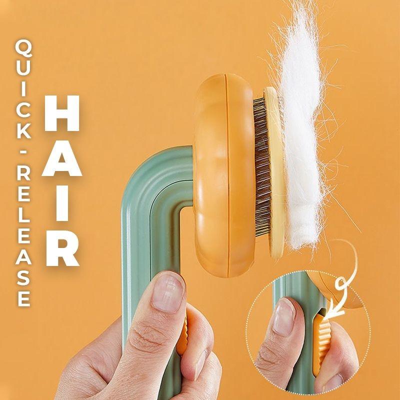 Pet Grooming Tool: Effective Hair Removal Brush for Cats & Dogs