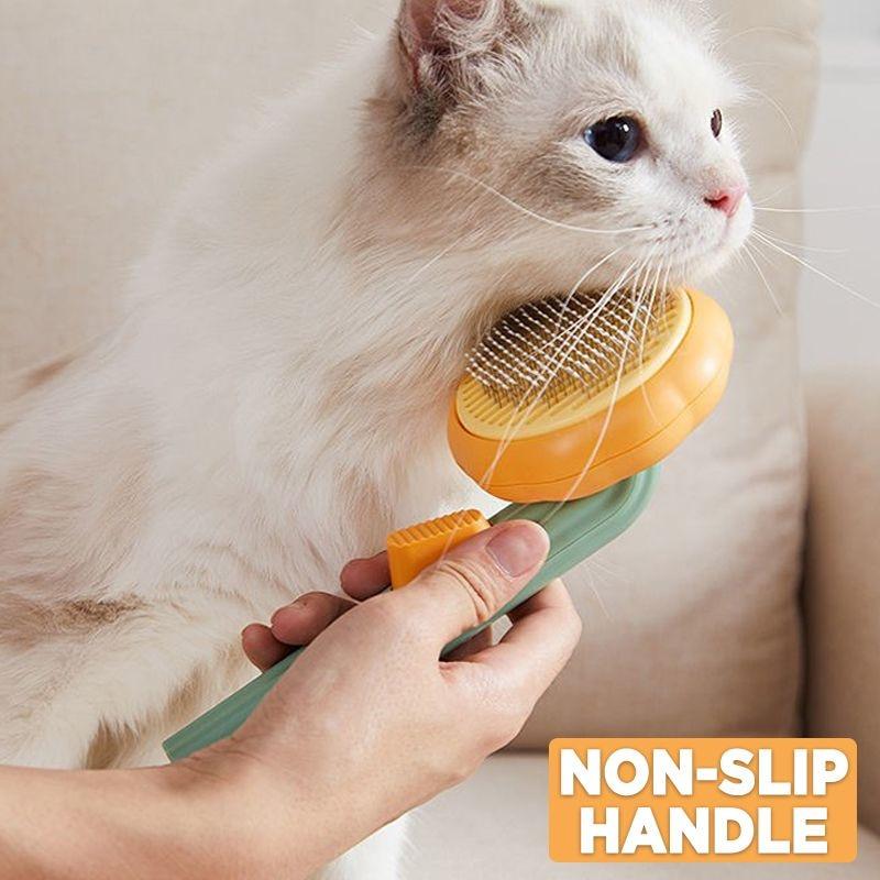 Pet Grooming Tool: Effective Hair Removal Brush for Cats & Dogs