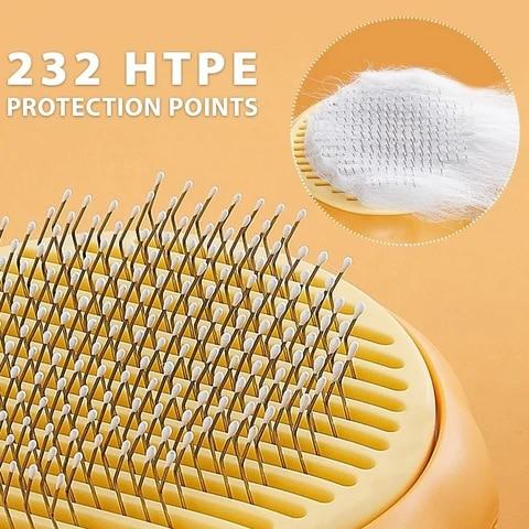 Pet Grooming Tool: Effective Hair Removal Brush for Cats & Dogs