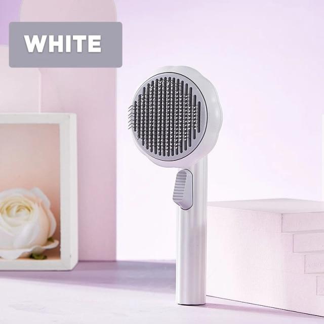 Pet Grooming Tool: Effective Hair Removal Brush for Cats & Dogs