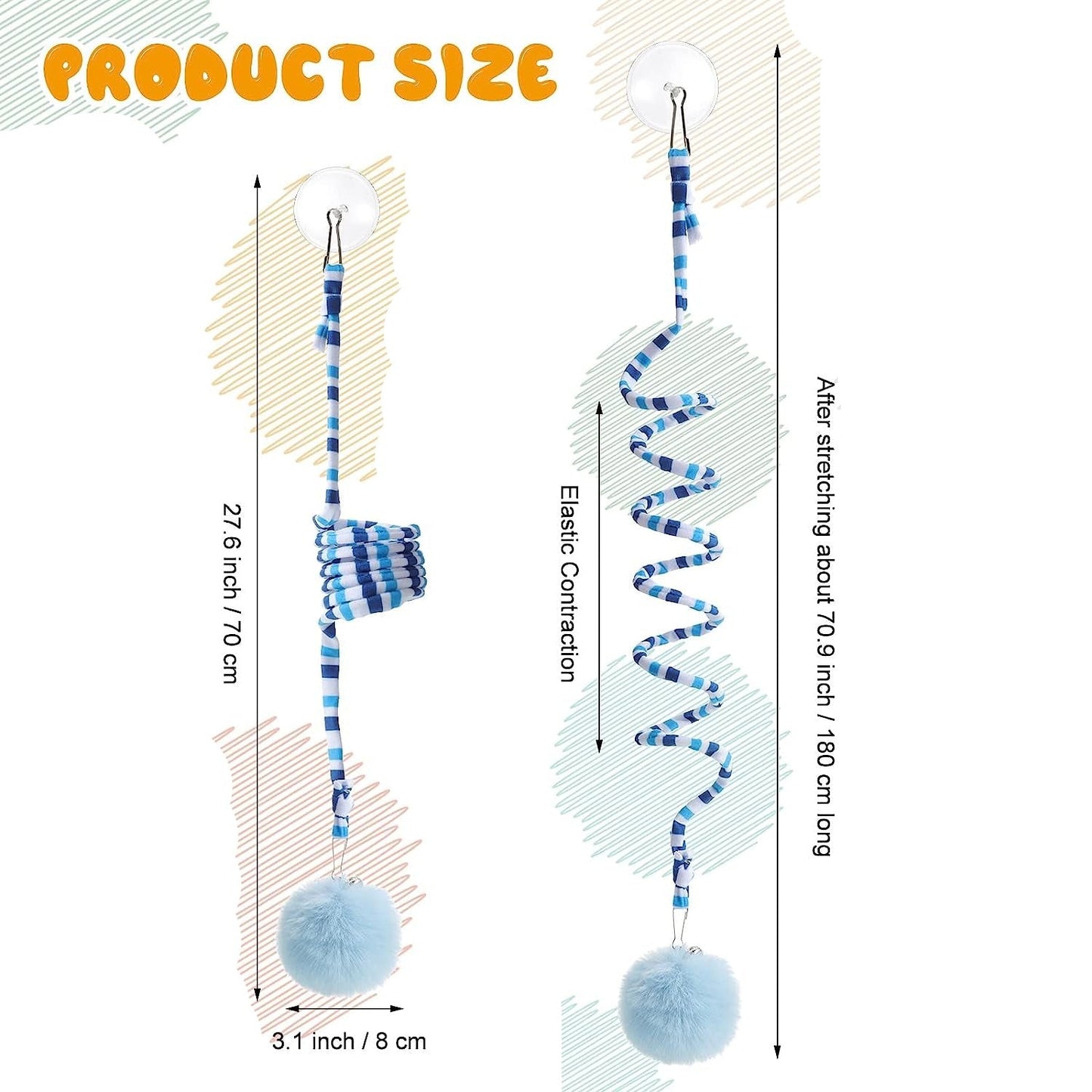 Interactive Elastic Rope Cat Toy for Endless Fun