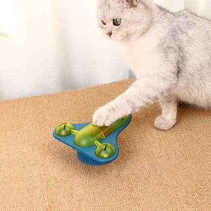 Interactive Dog Toy: Tumbler Windmill Treat Dispenser