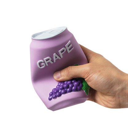 Durable Dog Toy: Fun Squeaky Can Bottle Shape